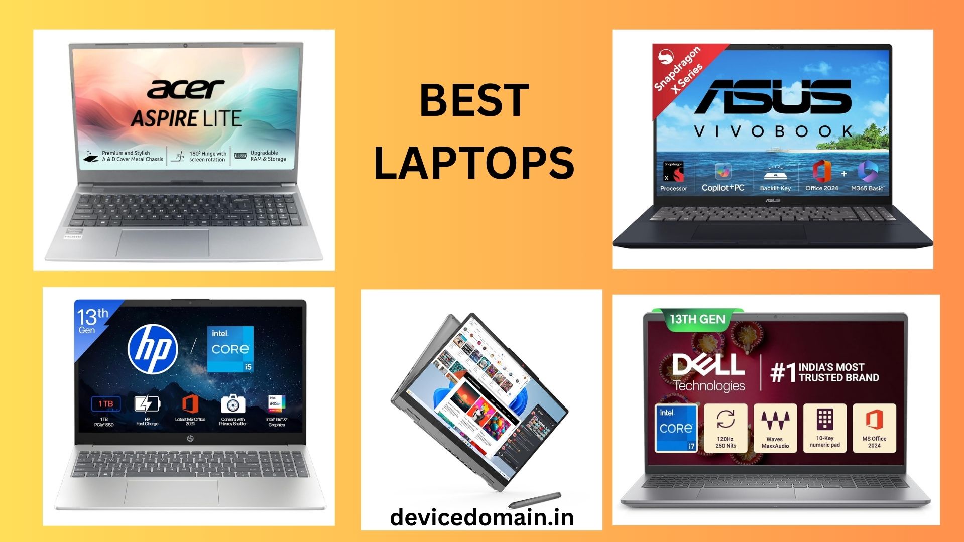 BEST LAPTOPS