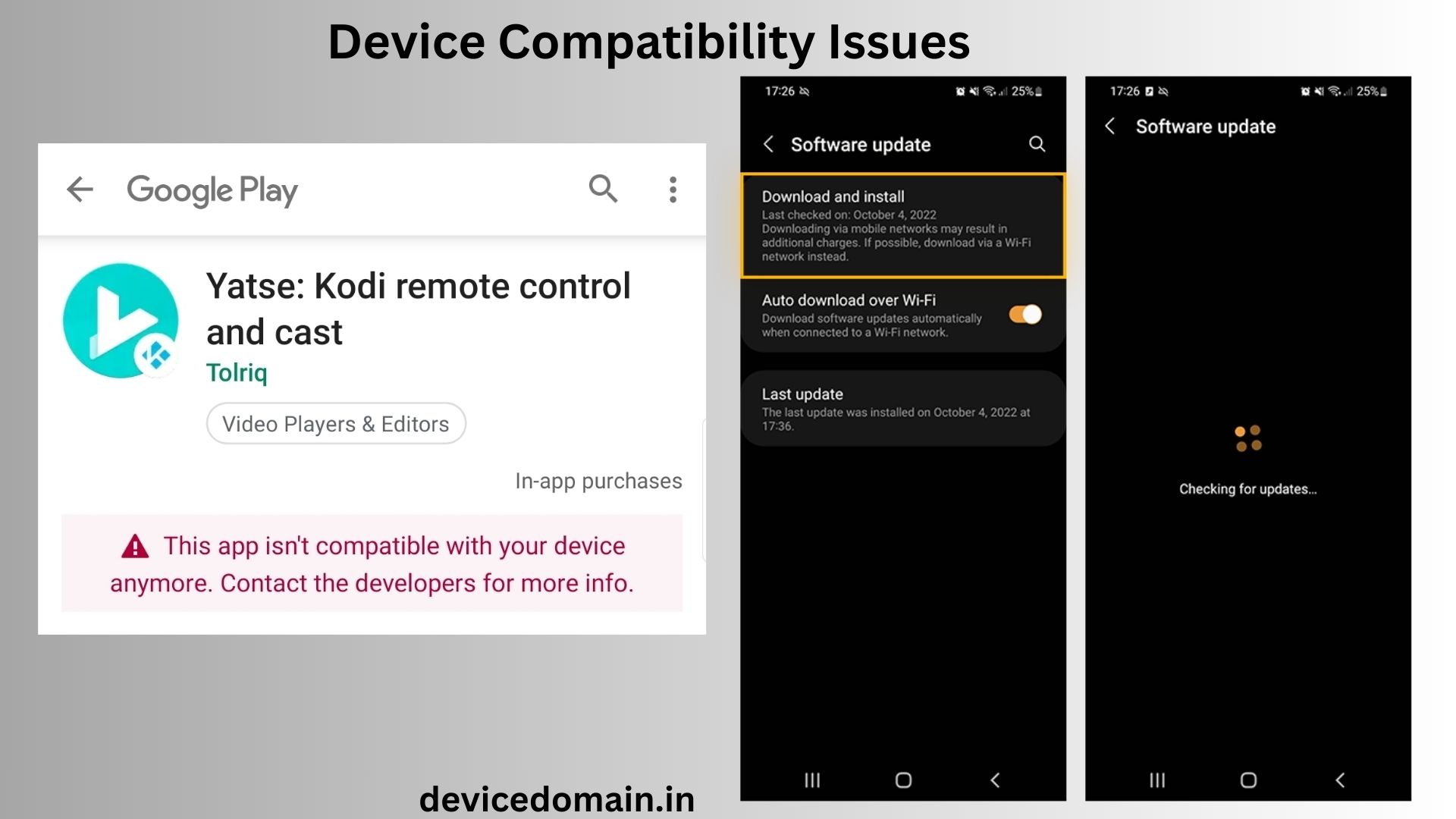 Compatibility Issues